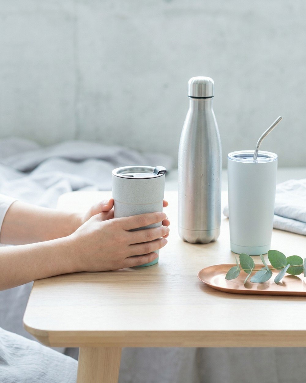 Insulated bottle and tumbler