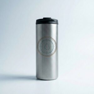 travel mug — Clockwork Flo